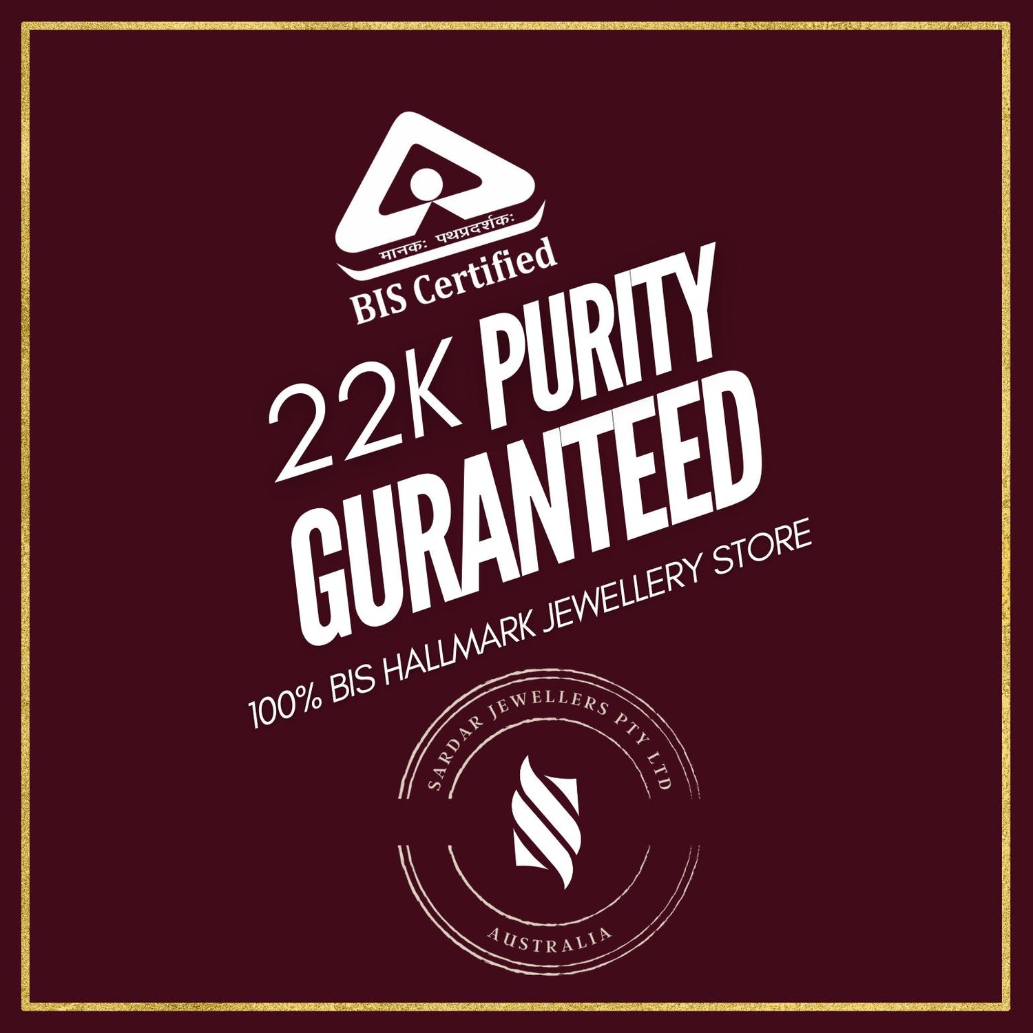 BIS Certified Poster